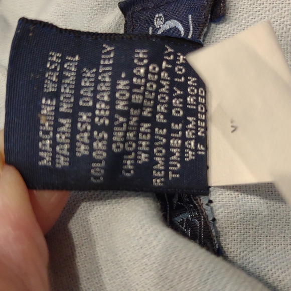 Lands' End Classic 100% Cotton Denim 5 Pocket Hi Waist Straight Leg Blue Jeans - Picture 10 of 13